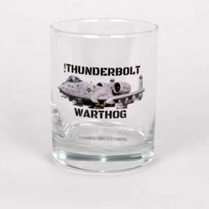SMAM Thunderbolt Warthog Rocks Glass