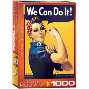 Rosie The Riveter - 1000 Piece Jigsaw Puzzle