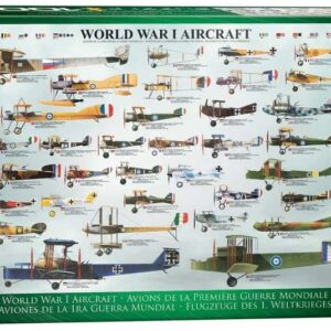 World War I Aircraft 1000 Piece Jigsaw Puzzle