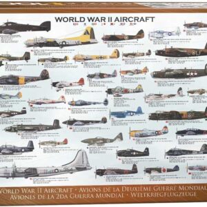 World War II Aircraft - 1000 Piece Jigsaw Puzzle